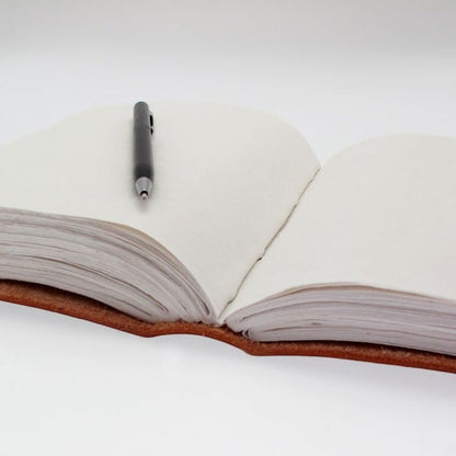 Craftshades – Vintage Om Embossed Unique Design 7″5 Handcrafted Leather Journal/Diary 200 page | 100% Genuine Leather