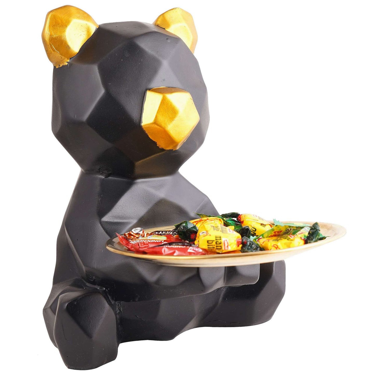 Cool Dog Showpiece with Plate for Home Dcor Item | Kitchen,Bedroom,Office,Dinning Table Decorative Item