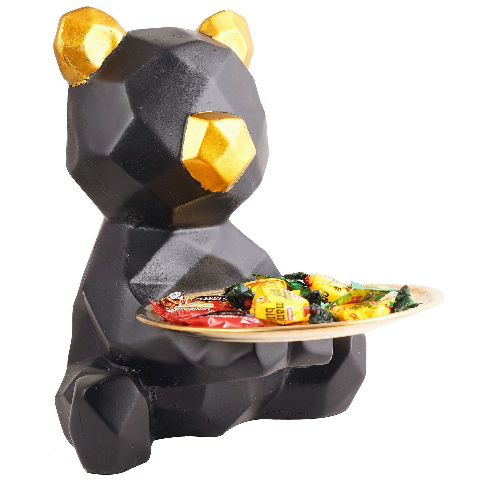 Cool Dog Showpiece with Plate for Home Dcor Item | Kitchen,Bedroom,Office,Dinning Table Decorative Item