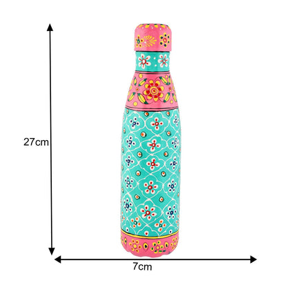 Premium Aluminium Water Bottle 27×7 – Leakproof Reusable Flask for Hydration On-The-Go