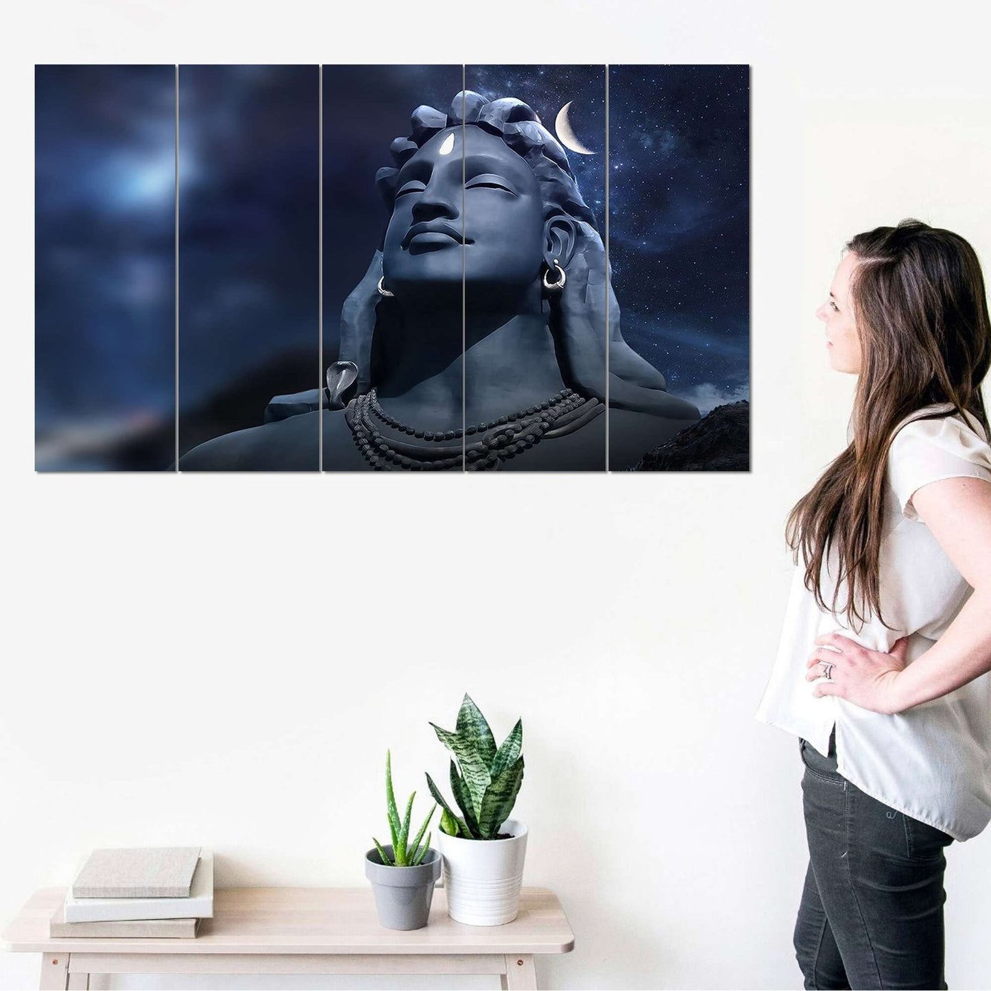 SET OF 5 DIGITAL WALL PAINTING