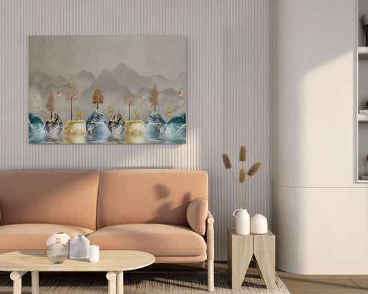 Canvas Paintings For Wall Decoration With Frame Canvas Painting For Living Room Bedroom Home Office & Hotels