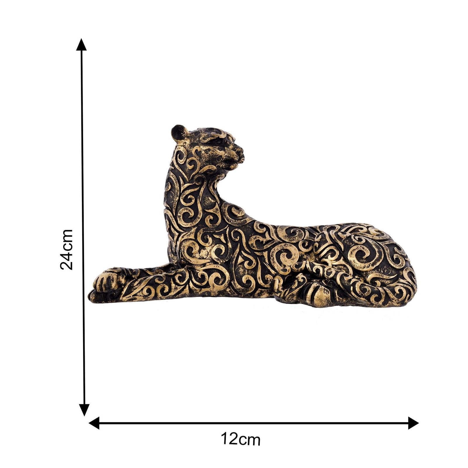Sitting Panther Showpiece
