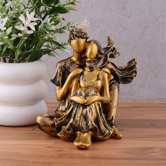GREAT Valentine’s Day Gift For Girl & Boys symbolizes true love, Romantic Gift Showpieces black Golden