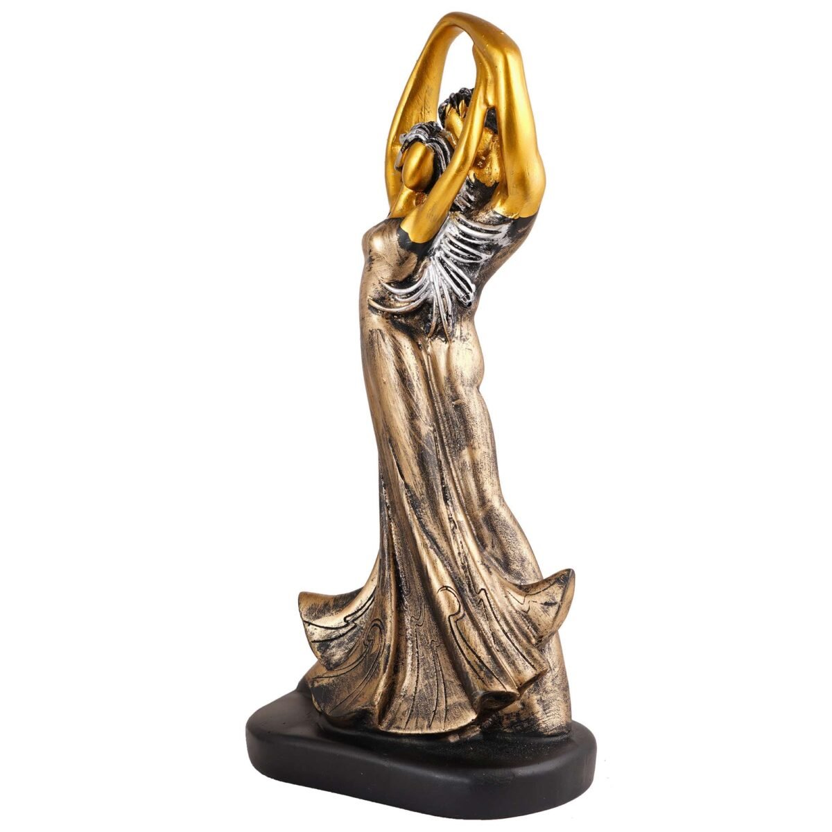 GREAT Valentine’s Day Gift For Girl & Boys symbolizes true love, Romantic Gift Showpieces golden brown