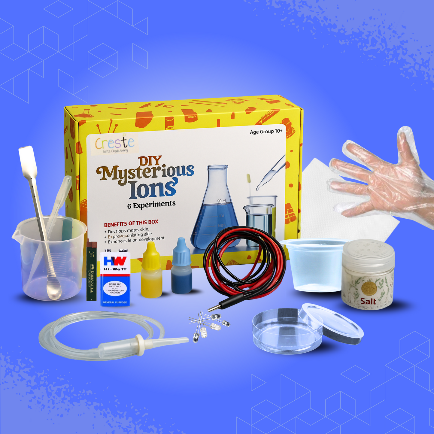 DIY Mysterious Ions Science Experiment Kit | 10years+