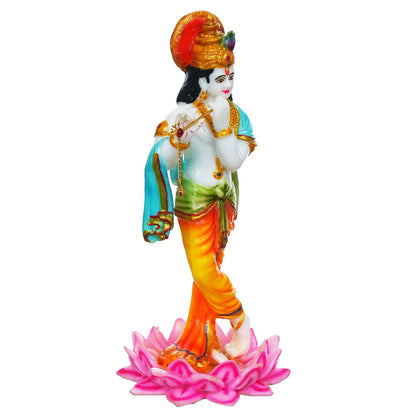 Krishna Playing Flute Statue (11.25 Inches)