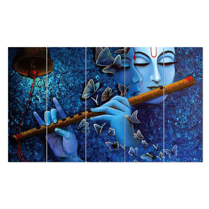 SET OF 5 DIGITAL WALL PAINTING