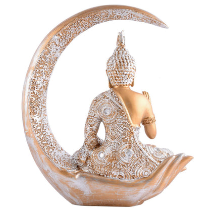 Buddha Idol Statue Showpiece Gift Gifting Item Polystone Home Decor Decoration