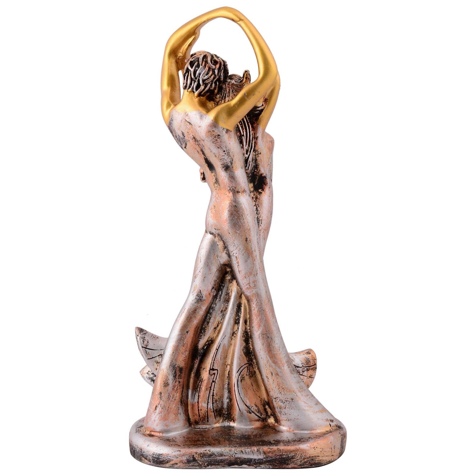 GREAT Valentine’s Day Gift For Girl & Boys symbolizes true love, Romantic Gift Showpieces golden silver