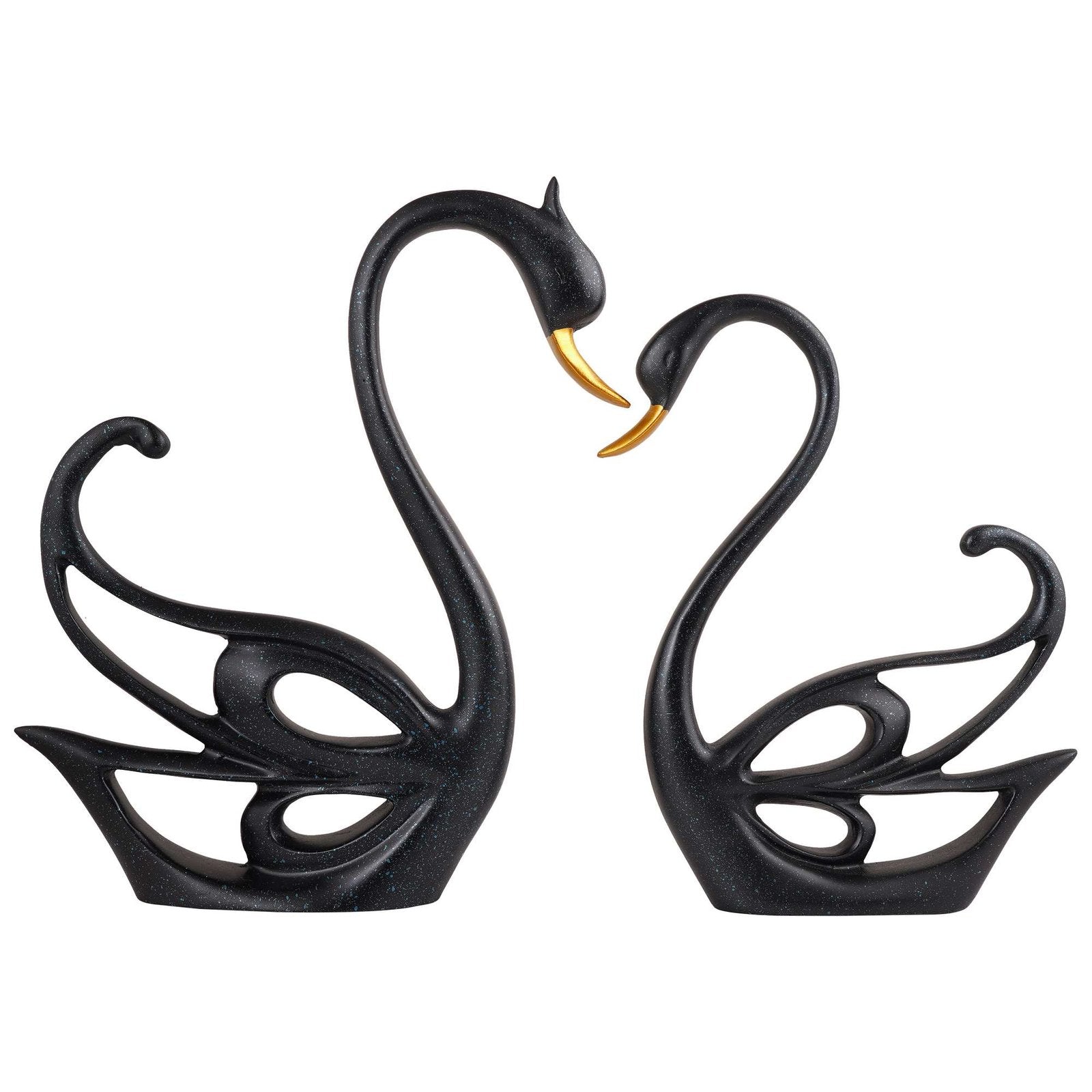 Good Luck Black Swan Home Decor Showpiece, Idols, Figurine for Home Office Decor| Gift Item