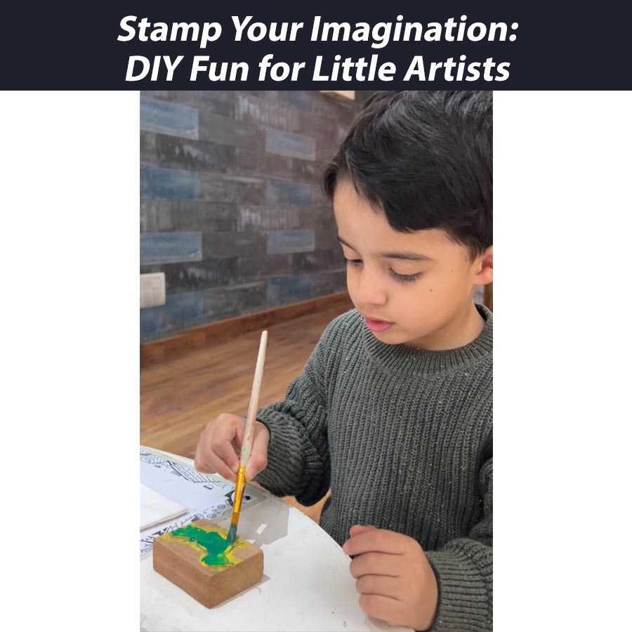 DIY Stamp Making Kit | 4years+