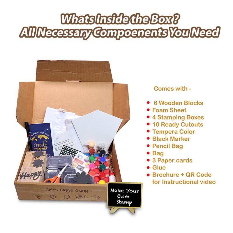 DIY Stamp Making Kit | 4years+