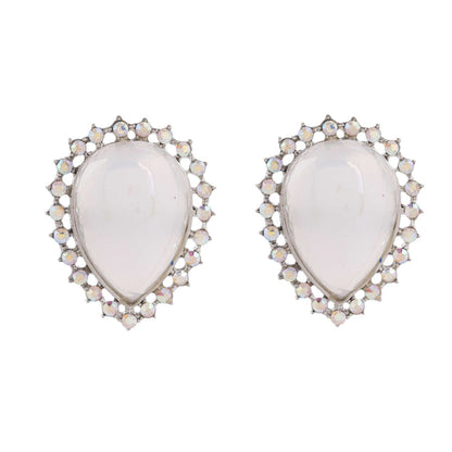 Women’s Indo Western Teardrop Shaped Party Wear Ethnic Stud Earrings for Women -AZ838-OX-ER15