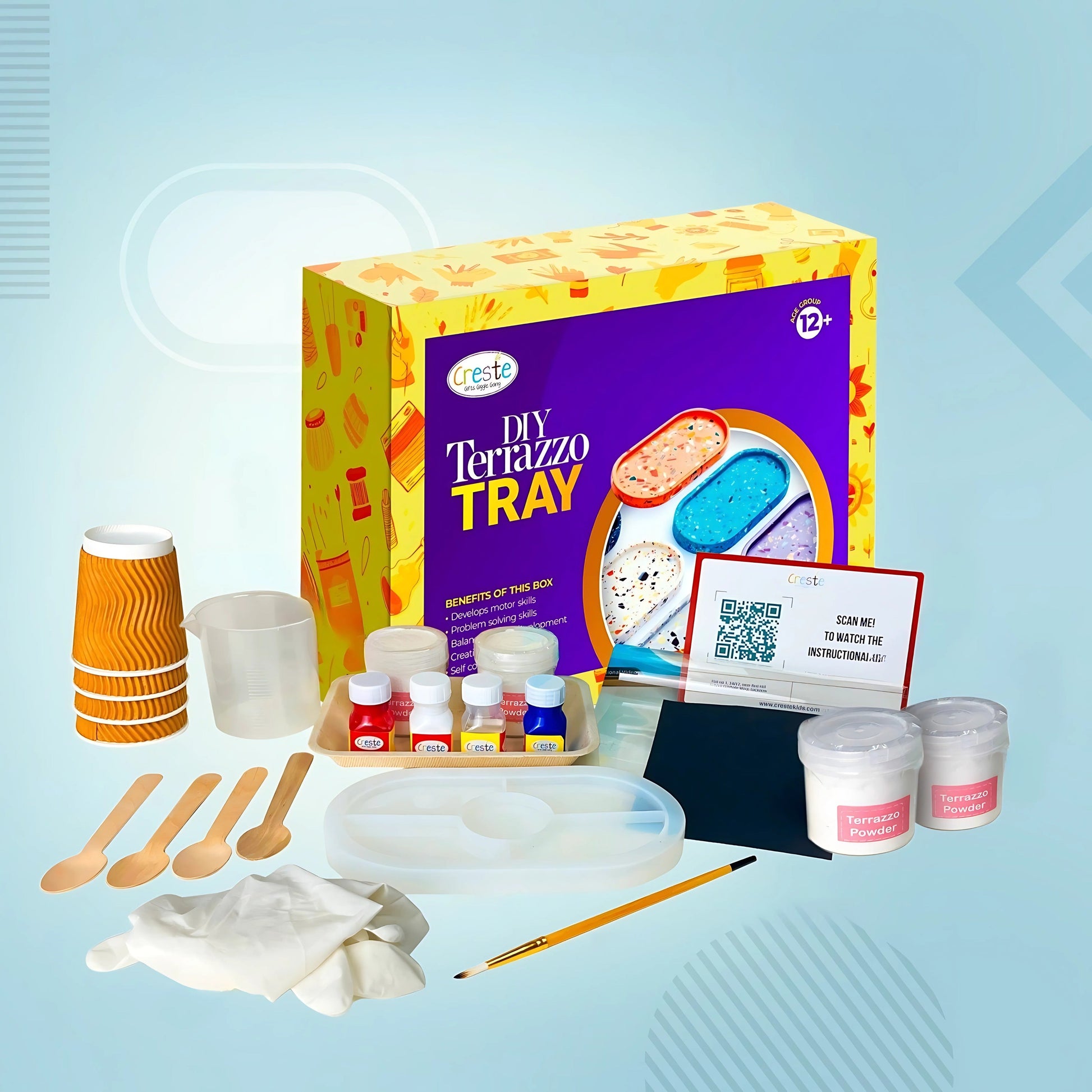 DIY Terrazzo Tray Making Kit | 12years+