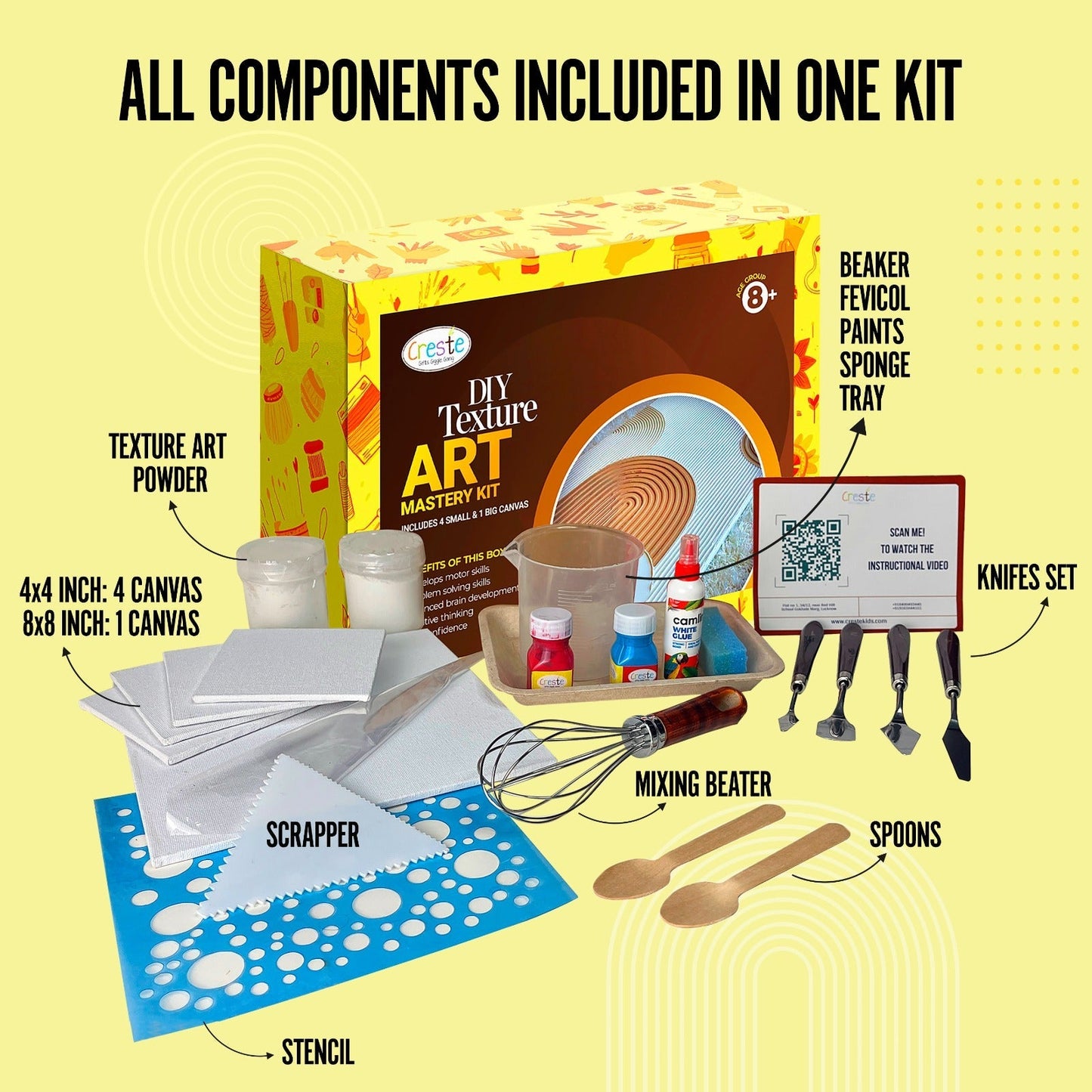 DIY Texture Art Kit | 8years+