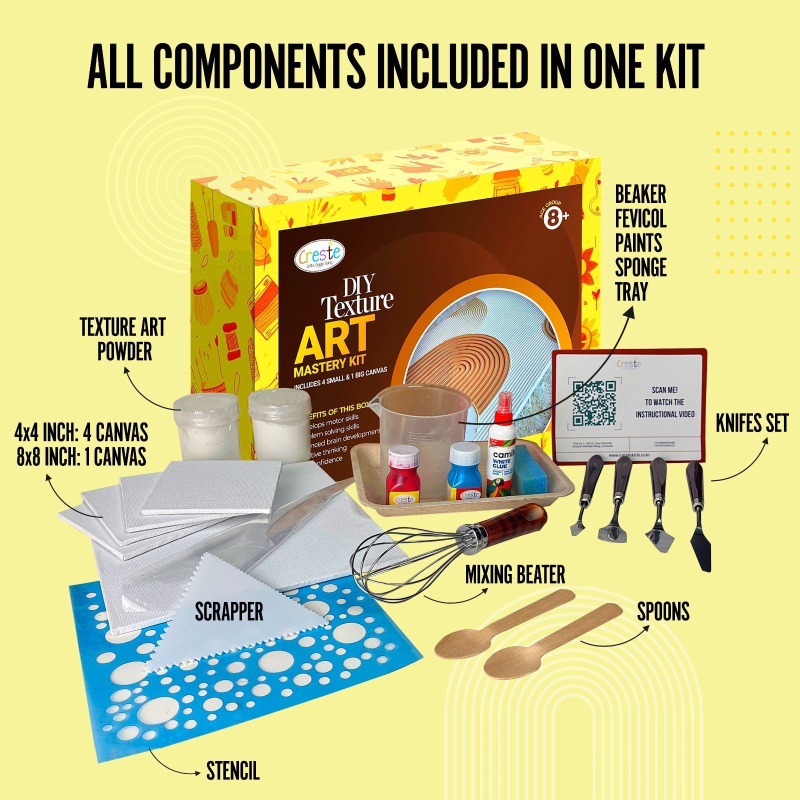 DIY Texture Art Kit | 8years+