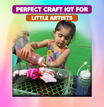 DIY Tie and Dye Tshirt Kit | 5years+