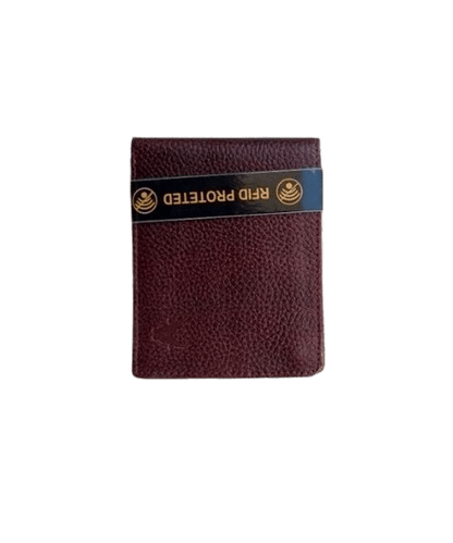 CraftShades RFID Protected Genuine High Quality Leather Wallet for Men (Brown)