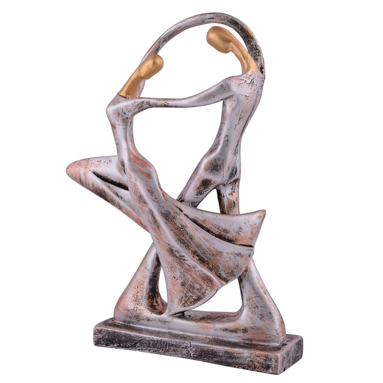 GREAT Valentine’s Day Gift For Girl & Boys symbolizes true love, Romantic Gift Showpieces silver brown